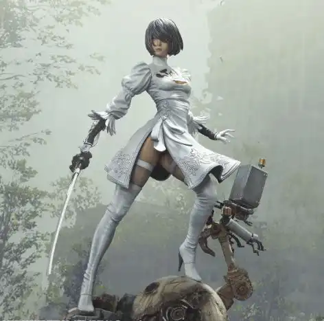  se发布尼尔机械纪元2b白衣手办售价约5900元