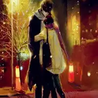  唯美动漫情侣头像一对,幸福浪漫的小情侣们,单纯的爱情