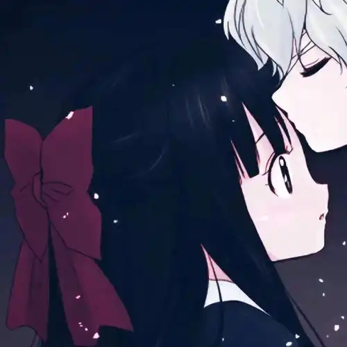  动漫情头月有众星,我只要你