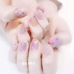 仙气十足的3款美甲,仙女必备