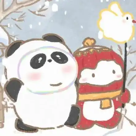 冰墩墩头像雪容融头像冬奥吉祥物头像
