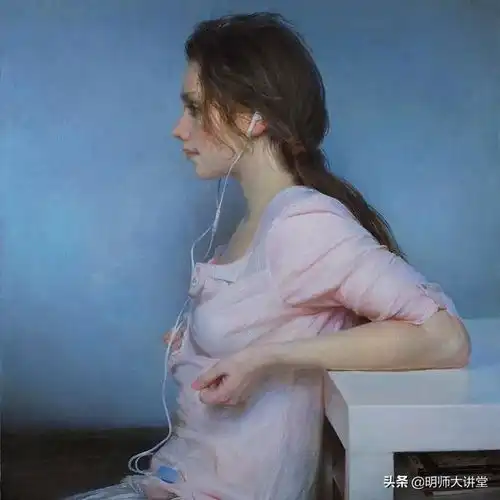 俄罗斯谢尔盖马谢尼科夫笔下的美女迷人风情